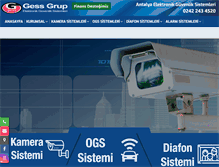 Tablet Screenshot of gessgrup.com